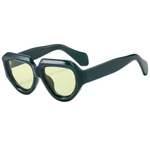 Large Frame UV400 Retro Hip Hop Sunglasses for Men and Women