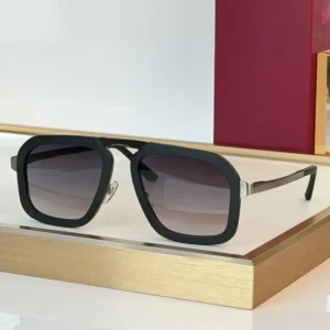 Large Square Metal Sunglasses UV400 Sunscreen Men’s Sunglasses