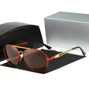 Latest Aviation Designer Men’s Polarized Sunglasses Classic UV400 Fashion Sun Glasses for Driving Fishing Shades