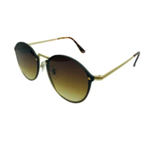 Latest Luxury Summer Full Rim Lightweight Comfortable UV400 Unisex Classic Eyewear Round Metal Sunglasses