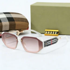 Latest Sunglasses Square Frame Uv400 Pink Sunglasses Vintage Designer Women’s Sunglasses