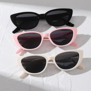 Light Pink Cat eye Sunglasses for Women Brown Summer Style High end Fashion Sunglasses for Men and Women Retro Look