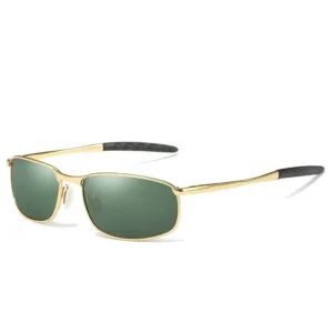 Lightweight Men’s Photochromic Sunglasses with Polarized Transition Lens Metal Frame Driving Glasses
