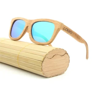 Lightweight Polarized Bamboo Sunglasses UV400 Protection Men Women Outdoor Sports Cycling Driving Wooden Sunglasses