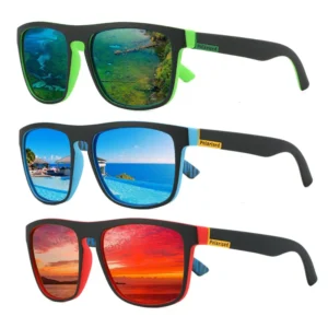 Lightweight and Stylish Polarized Elastic Paint Sunglasses UV400 Protection for Driving Travel and Fashion
