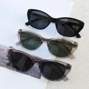 Lmamba W72502 Cat Eye Polarized Custom Vintage TR90 Luxury Designer Sunglasses Manufacturer Men Women Trending