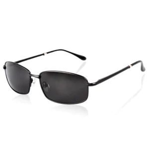 Luxury Aesthetic Sunglasses for Man Polarized Driving Metal Frame Glasses Fishing Shades Small Lenses UV400 Production Goggles