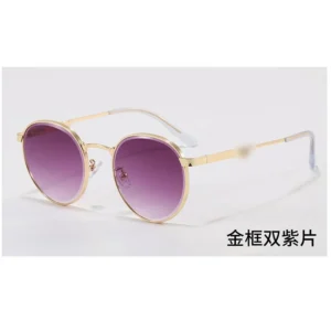 Luxury Designer Sunglasses Metal Round Frame Shades Direct From Manufacturer at Low Price