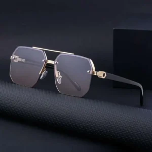 Luxury Fashion Design Half Frame UV Resistant Sunshade Fishing Sunglasses for Men and Women Sunglasses
