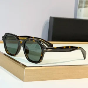 Luxury Fashion Men Sunglasses Comfortable Acetate Frame Light Weight UV400 Protection Beach Driving Unisex Glasses