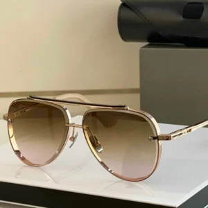 Luxury Fashion Men Sunglasses Men Women Trendy Vintage Brand Design pilot Sun Glasses for Female Luxury Eyewear UV400