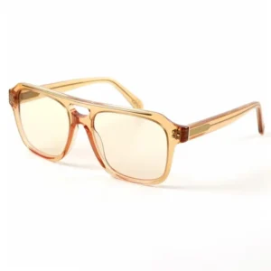 Luxury Fashion Men’s & Women’s Sunglasses With Customized Logo White Acetate Frame Popular OEM Global Manufacturers Sports Use