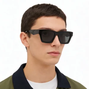 Luxury Polarized Acetate Shades Sunglasses Men UV400 Square Sun Glasses Custom Logo Lenses