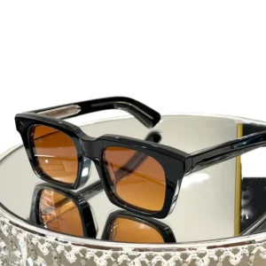 Luxury Retro Thick Square Acetate Sunglasses Polarized UV Protection Unisex Custom Logo Classic High Quality Shades