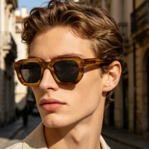 Luxury Sunglasses Men Old Money OEM Custom Sunglasses Luxury Glasses For Women Thick Frame Logo Premium Acetate Sunglasses