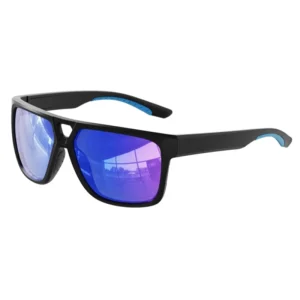 Luxury TR90 Frame Double Bridge UV400 Polarized Sunglasses for Unisex Sports Light Weight Tac Fashionable Beach Fishing Glasses