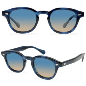 LvCong Classic Vintage Designer Polarized Shades Multi Color square Frame Sunglasses Handmade Acetate Outdoor Sport Sunglasses