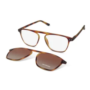 Magnetic Polarized TR90 Ultra-Light Optical Frames Clip-on Glasses Sunglasses