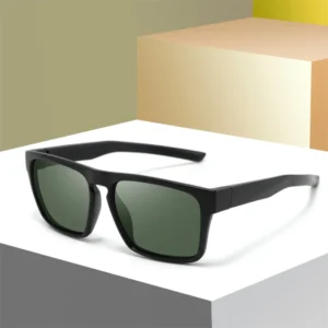 Make Your Own Logo Fashion Square PC Cycling Hiking UV400 Polarized Sunglasses for Men