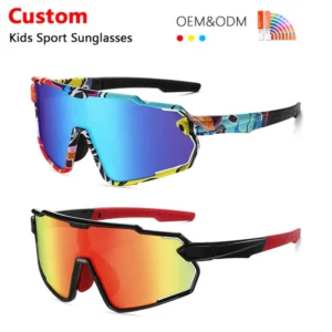 Manufacturer Children’s Outdoor Cycling Nearsighted Kids Fashion Sports Sunglasses