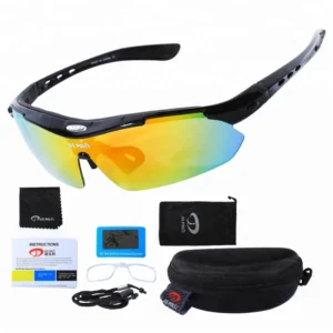 Manufacturer Custom OEM UV400 Outdoor Sports Fishing Sunglasses Polarized Lens Cycling Glasses Bicycle Glasses