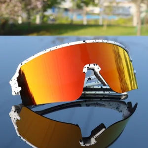 Manufacturer Custom Sports Sunglasses Polarized Mens Cycling Running Glasses UV400 Protection Fishing Pickleball Safety Eyewear