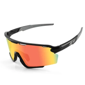 Manufacturer Flat Top Pc Polarized Cycling Glasses UV400 Oversized Youth Pickleball Baseball Glasses Sports Sunglasses for Man
