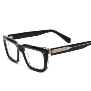 Men Acetate Optical Designer Acetate Prescription Eyewear Material Blue Light Glasses Square Frame Optical Eyeglasses