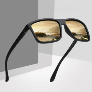 Men Driving Sunglasses TR90 Polarized Sunglasses Mirror Lens Sunglasses