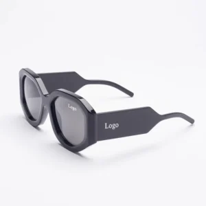Men Glasses Polygonal Uv400 Sunglasses Custom Shades Sunglasses Unisex Acetate Polarized Sunglasses