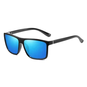 Men Polarized TR Frame Fishing Cycling Driving Rectangle Sports Sunglasses