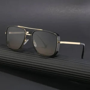 Men Steampunk High Quality Sun Glasses UV400 Lenses Metal Frame Retro Fashion Sunglasses