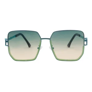 Men Women’s Fashion Metal Sunglasses Gold Square Sun Shades ODM OEM Driving Eyewear Lentes De Sol Transparent White Frame Color