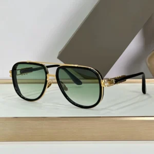 Men’s Classic Sunglasses Luxury Brand Designer Oversized Pilot Sunglasses Retro Driving Sunglasses