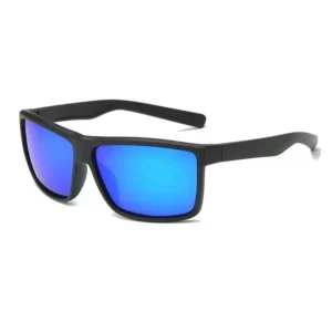 Men’s Cycling Windproof Sunglasses Fashionable Polarized Sunglasses for Outdoor Sports Driving and Fishing