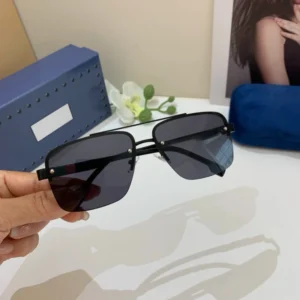 Men’s Dedicated Driving Sunglasses Customized Gradient-colored Fishing Driving UV-protective Pilot Sunglasses