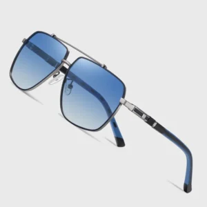 Men’s Fashion Luxury High Quality Sunglasses Memory Polarized Lenses Vintage Style Driving Sunglasses Men