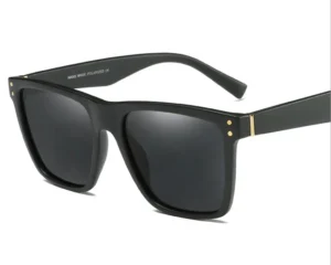 Men’s Fashion Polarized Sunglasses Blue Gray Frame Full Rim % UV Protection