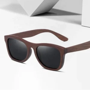 Mens High Fashion Wooden Sunglasses Unisex Custom Sunglasses UV400 Gafas De Sol De Hombre