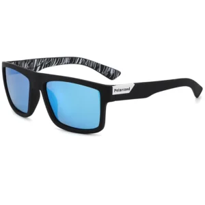 Men’s Large Frame UV Protective Sports Eyewear New Outdoor Color Changing Polarized Sunglasses for Cycling Driving Fishing