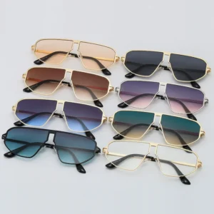 Mens Metal Sunglasses Men Luxury High Quality2023 New Designer Big Frame Sport Sunglasses Outdoor