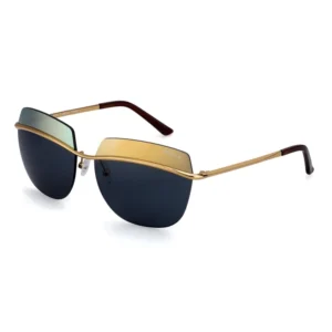 Men’s Polarized Full Rim Square Sunglasses UV Resistant Comfortable Metal Framed Outdoor Driving Fishing 9846