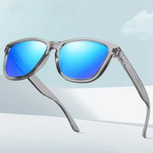 Men’s Polarized Sunglasses Colorful Driver’s Driving Glasses Fashionable Square Full Frame Sunglasses for Outdoor Sports
