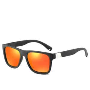 Men’s Polarized Sunglasses Colorful Film Sports Sunglasses PC Frame Glasses