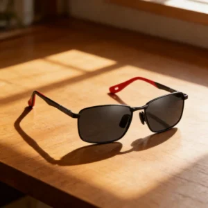 Men’s Polarized Sunglasses UV Protection Photochromic Driving Glasses Business Rectangular Fishing Eyewear