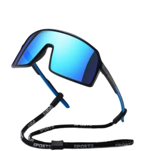 Men’s Sports Cycling Sunglasses One-piece Large Frame Women Polarized TR90 Sport Sunglass