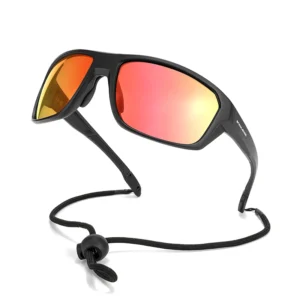 Men’s Sports Sunglasses Unbreakable PC TR90 UV Protection Polarized Lenses Fishing Cycling