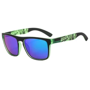 Men’s Square Sports Sunglasses Comfortable Anti-Radiation Lenses PC Frame