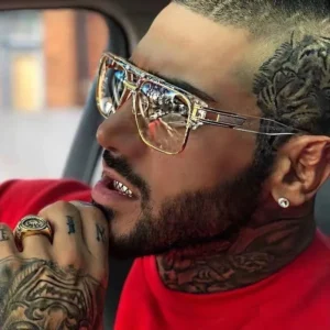 Men’s Sunglasses Driving Large Frame Retro Trend