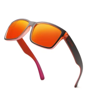 Men’s TAC Lenses Sports Sunglasses Outdoor Colorful Sun Glasses Square Polarized Sports Sunglasses